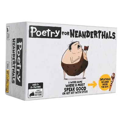 Poetry for Neanderthals by Exploding Kittens - Card Games For Adults, Teens & Kids Original Edit