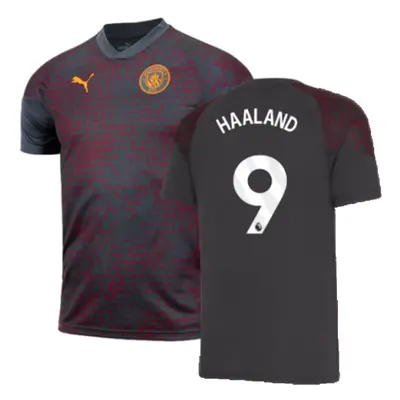 (XXL) Man City Training Jersey (Strong Grey) (HAALAND 9)