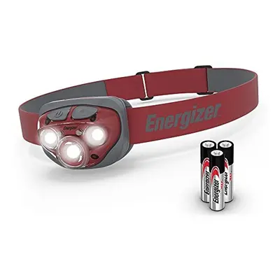 Energizer LED Head Torch, Powerful Bright Headlamp, Water Resistant Headlight for Running, Campi