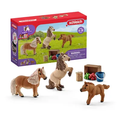 41432 Mini Shetland Family, ages 5+, HORSE CLUB â Playset, pieces, exclusive to Amazon