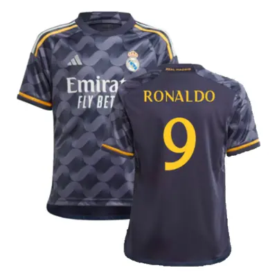 (SB) Real Madrid Away Shirt (Kids) (Ronaldo 9)