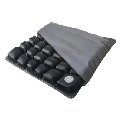 Air-filled seat cushion for wheelchairs, cars, offices, and home life, with adjustable hardness 