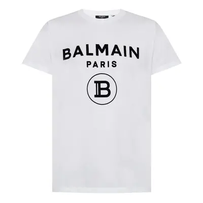 (0FA White, XXL) Balmain TH11601 TShirt