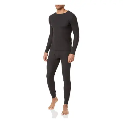 Fruit of the Loom Mens Recycled Waffle Thermal Underwear Set (Top and