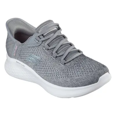 (Grey, (Adults')) Skechers Skech-Lite Pro Natural Textile Women's Grey/Multi Trainers