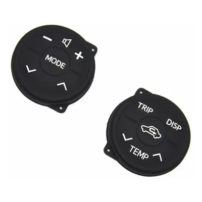 Steering Wheel Control Rubber Button Cushion For Toyota Prius XW30 MK3