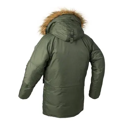 (green, L) Men &apos;s Bomber Jackets With Fur Collar Military Thick Warm Hooded Coat Men &apos;