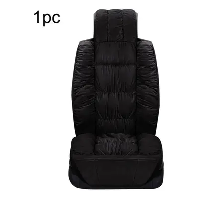 (black, 1PC Front Seat) Color Winter Warm Car Seat Covers Comfortable Plush Front/rear Car Seat 