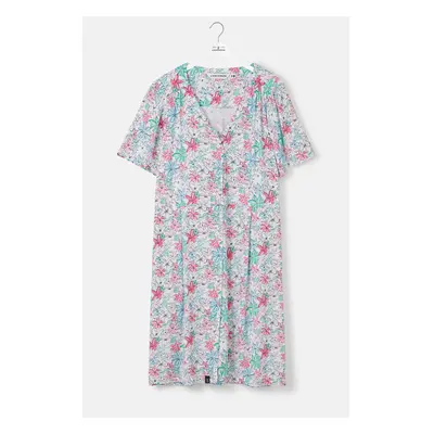 (UK 16, Pastel Floral) Frankie Womens Dress