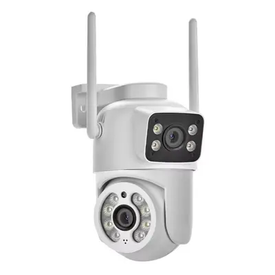 (Camera+128G) Aiook Outdoor Wifi Hd 8mp 4k Ip Cctv Ip66 Waterproof Night Vision Ptz Camera Two-w