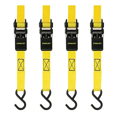 S9500 in. x ft. 4-Count (Light Duty) Ratchet Straps / lb. Break Strength (Pack of 1)