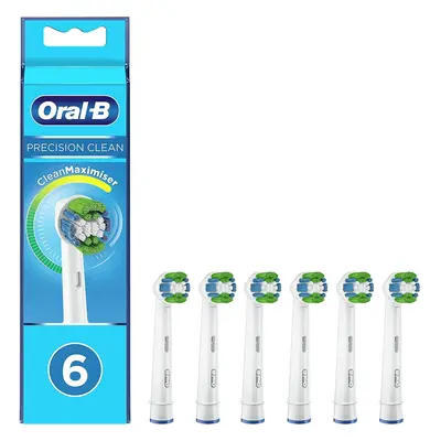 Precision Clean Electric Toothbrush Head with CleanMaximiser Technology, Excess Plaque Remover, 