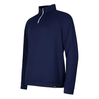 (3XL, Midnight Navy) Under Armour Mens Quarter Zip Midlayer