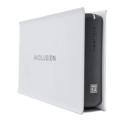 Avolusion PRO-5X Series 2TB USB External gaming Hard Drive for PS5 game console (White) - Year W