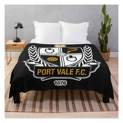 Fleece Throw Blanket Port vale for Sofa Couch Kids x Inches