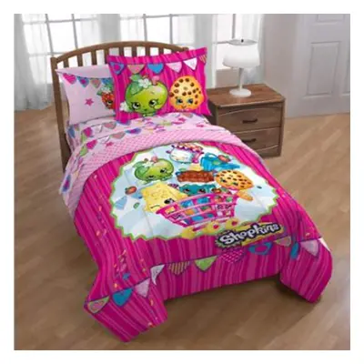 Shopkins Piece Bedding Full Sheet Set | Fitted | Flat | Design Pillowcases