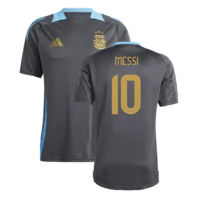 (M) Argentina Training Jersey (Carbon) (MESSI 10)