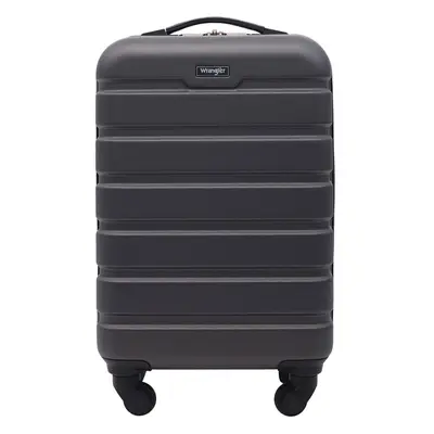 Wrangler Hardside Carry-On Spinner Luggage Charcoal 20-Inch