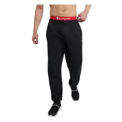 Champion mens Everyday Cotton Closed Bottom yoga pants Black Small US