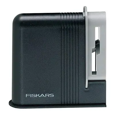 Fiskars Scissor Sharpener, For Right-handed people, Ceramic grinding heads / Plastic casing, Bla