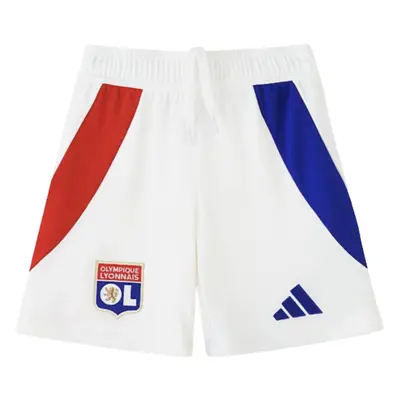 (LB) Olympique Lyon Home Shorts (White) - Kids