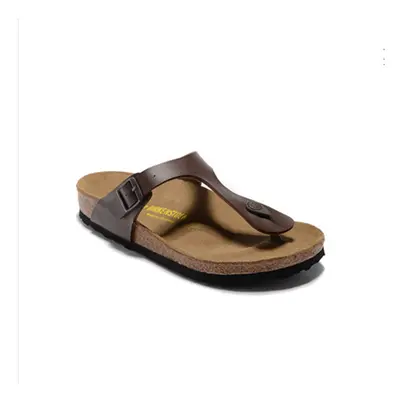 (Brown, EU38) Fashion New Gizeh Womens Birkoflor Slipon Size3642 Sandal