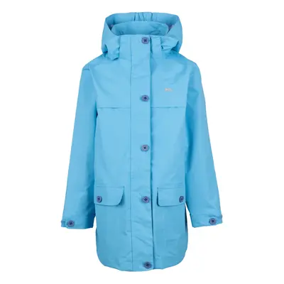 (9-10 Years, Blue Skies) Trespass Girls Jacket Water Resistant Fairly