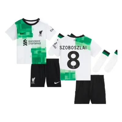 (MB) Liverpool Away Little Boys Mini Kit (Szoboszlai 8)