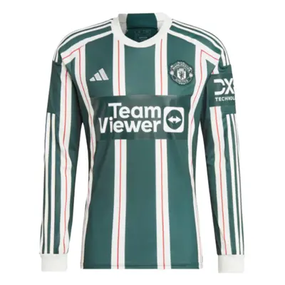 (M) Man Utd Long Sleeve Away Shirt