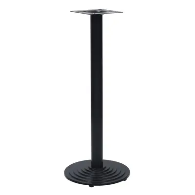 vidaXL Bistro Table Leg Replacement Table Legs Furniture Leg Black Cast Iron