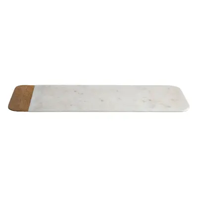 Premier Housewares Large Marble / Mango Wood Tray