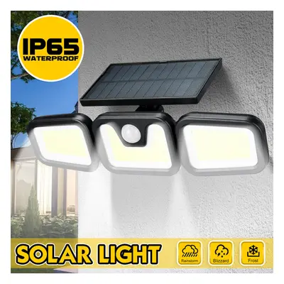 100COB Rotatable Heads LED Solar Light Motion IP65 Waterproof Super Bright Garden Light