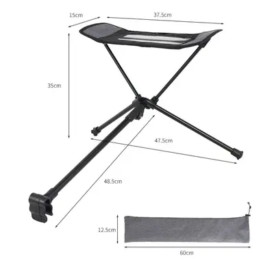 (footrest) Portable Camping Moon Chair Lightweight Aluminum Folding Picnic Beach Chairs Outdoor 