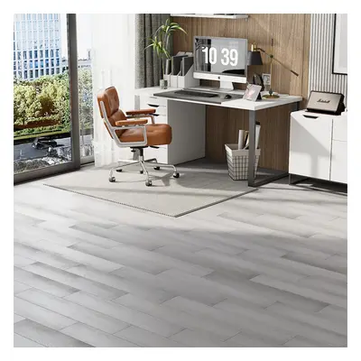 (White Grey) 20Pcs Wood Grain Click-lock Flooring Planks