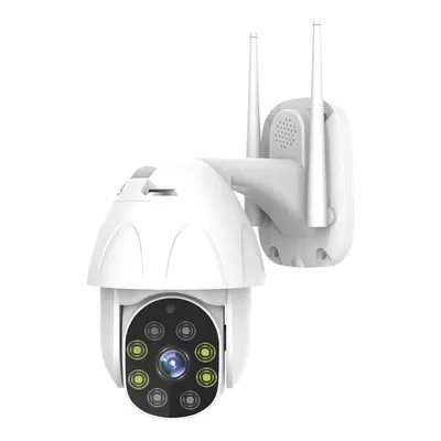 (EU Plug) 8LED WIFI IP Camera 1080P IP66 Waterproof Night Vision Pan Tilt Security IR Cam Two-wa