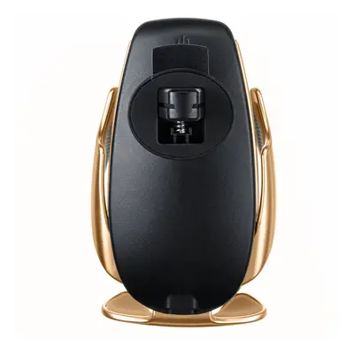 (Gold) 15/10W Qi Wireless Charger Car Fast Charging Pad Mat Dock Holder For iphone Samsung