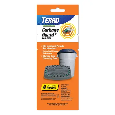 TERRO T800 Garbage Guard Trash Can Insect Killer - Kills Flies, Maggots, Roaches, Beetles, and O