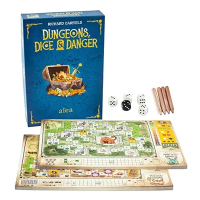 Dungeons, Dice and Danger Game for Kids and Adults Age Years Up - to Players