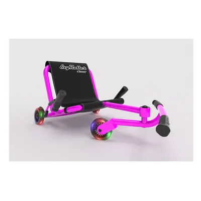 (Pink) Ezyroller Classic Ride-On with LED Wheels