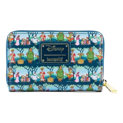 Loungefly Disney By Loungefly Wallet Robin Hood Sherwood AOP