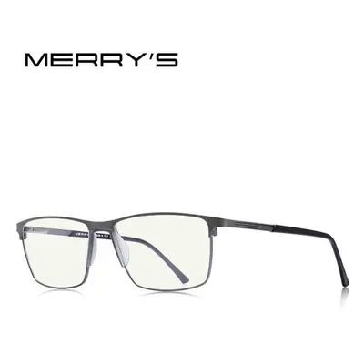 (grey, +100) Merrys Design Men Anti Blue Ray Light Blocking Reading Glasses Uv400 Glasses For Co