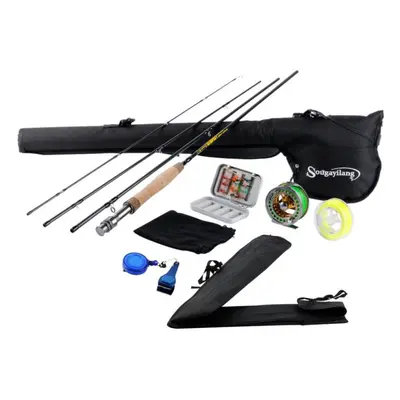 Fly Fishing Combos With Lightweight Fly Rod Aluminum Alloy Fly Reel Fly Complete Starter Package