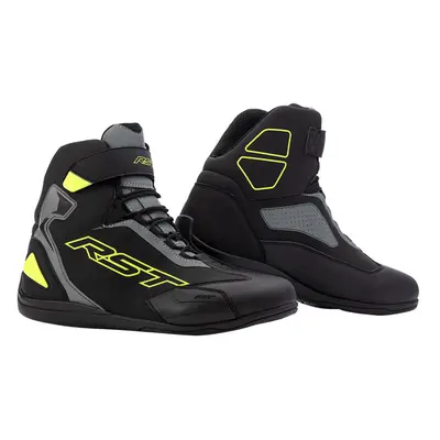 (7) RST Sabre Moto CE Touring Boots Black / Grey / Fluo Yellow