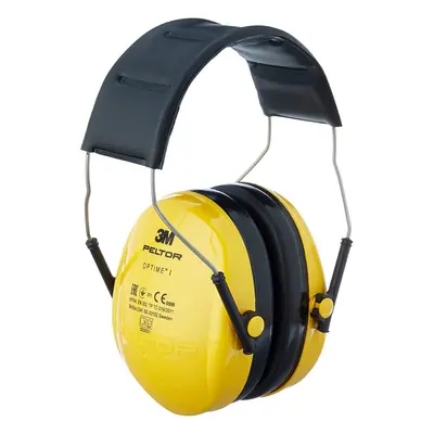 3M Peltor Optime I, H510AC1, Ear Muffs Headband, Lightweight Ear defender, Hearing Protection re