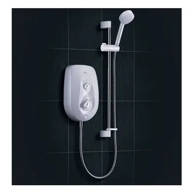 Mira Vie White & Chrome 8.5kW Electric Shower 1.1788.004