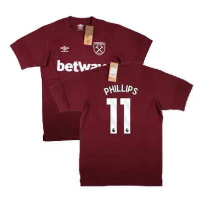 (S) West Ham Leisure Tee (Tawny Port) (Phillips 11)