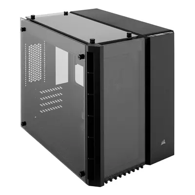 Corsair CC-9011134-WW 280X Crystal Tempered Glass Micro ATX PC Case - Black