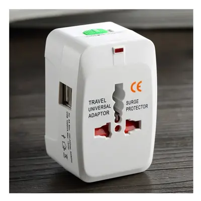 All in One Universal International Plug Adapter USB Port World Travel AC Power Charger Adaptor w