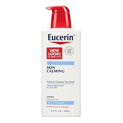 Eucerin Skin Calming Body Lotion, Fluid Ounce