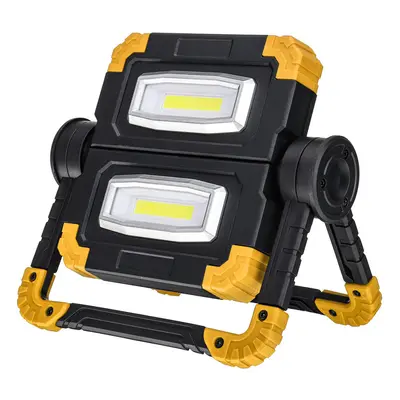 (Yellow) Super Bright USB COB Work Lamp Outdoor Searchlight Camping Light Waterproof Flood Spotl